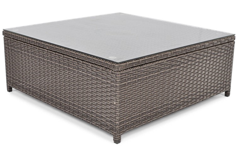 Podnoszony Stolik Ogrodowy MALAGA Brązowy