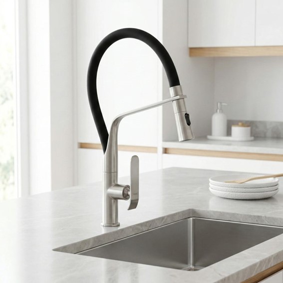 Bateria Kuchenna CASTOR Nikiel Szczotkowany