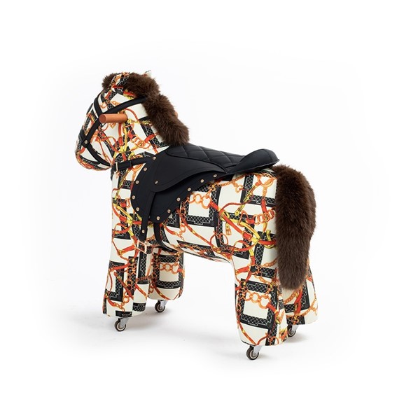 Fotel Dziecięcy HOBBY HORSE PONY Wielokolorowy