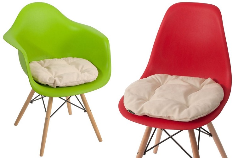 Poduszka na Krzesło KAMILA 40cm Beżowy