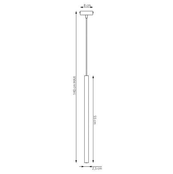 Lampa Wisząca SELTER 1 Beżowy