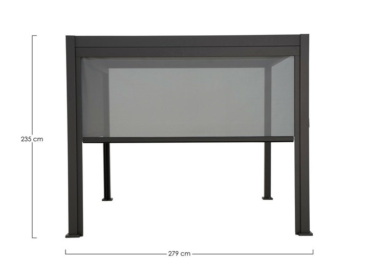 Roleta do Pergoli OCEAN/MAREA 3m Szary