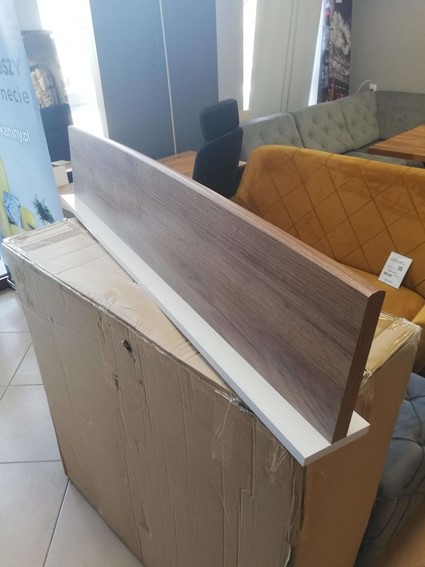 Półka Wisząca MAGIC MA-11 Dąb/Biały