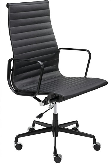 Fotel biurowy AERON PRESTIGE PLUS Czarny Skóra Naturalna