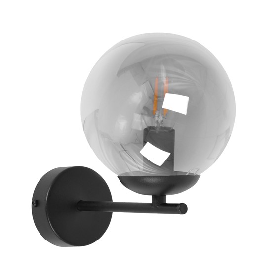 Kinkiet GAMMA K-5307 Czarny/Grafitowy