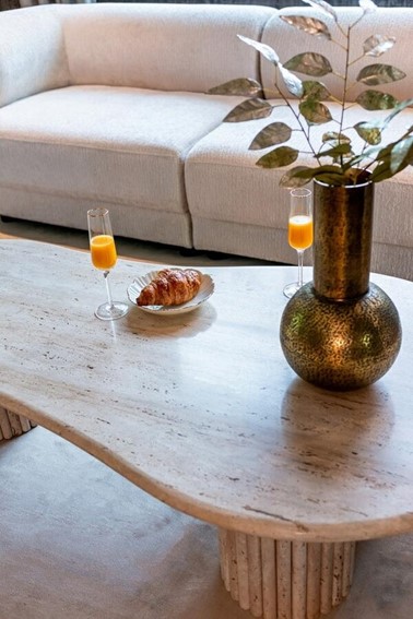 Stolik Kawowy LA CANTERA Beżowy