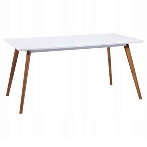 Stół MILAN 160x90 Biały/Dąb