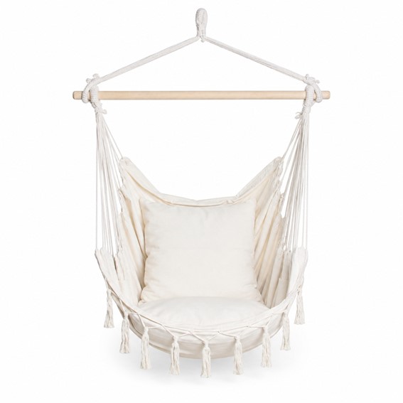 Fotel Hamakowy RIVA Boho Ecru