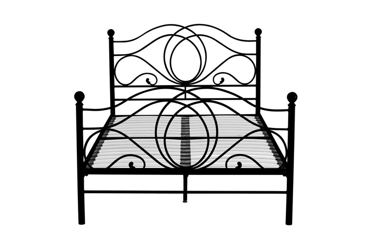 Łóżko Metalowe LM3-FX 120x200 Czarny