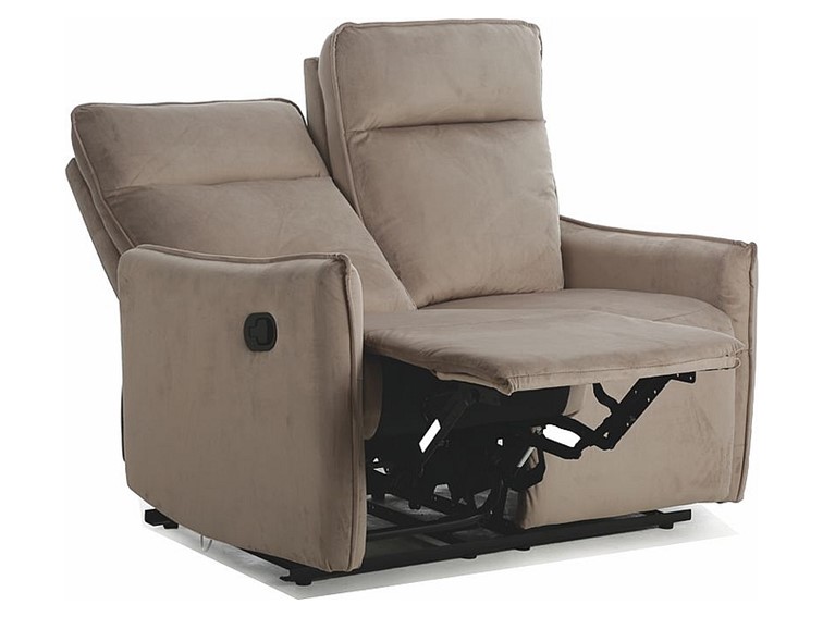 Sofa TRAVIS 2 Velvet Ciemny Beżowy Bluvel 40