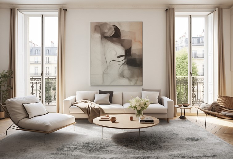 Dywan DECO RUGS Concrete Ice 4524 160x230 cm Szary