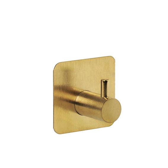 Zestaw 2 Wieszaków Samoprzylepnych SHP BAROLO Złoty