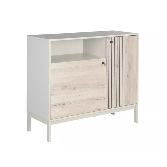 Komoda FROST K2 Biały/Dąb Alpejski