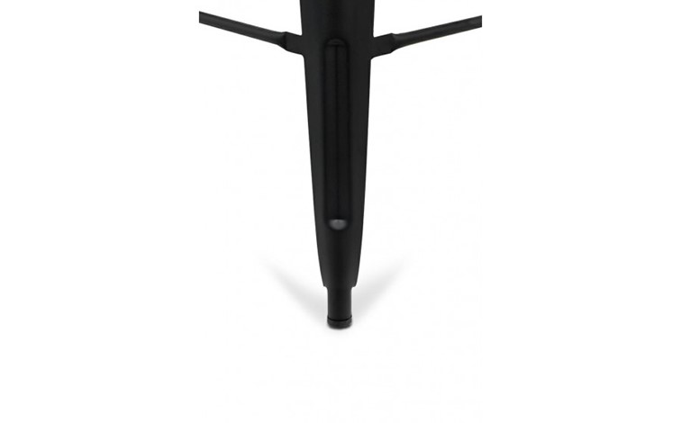 Krzesło Barowe TOWER BACK 66 Czarny