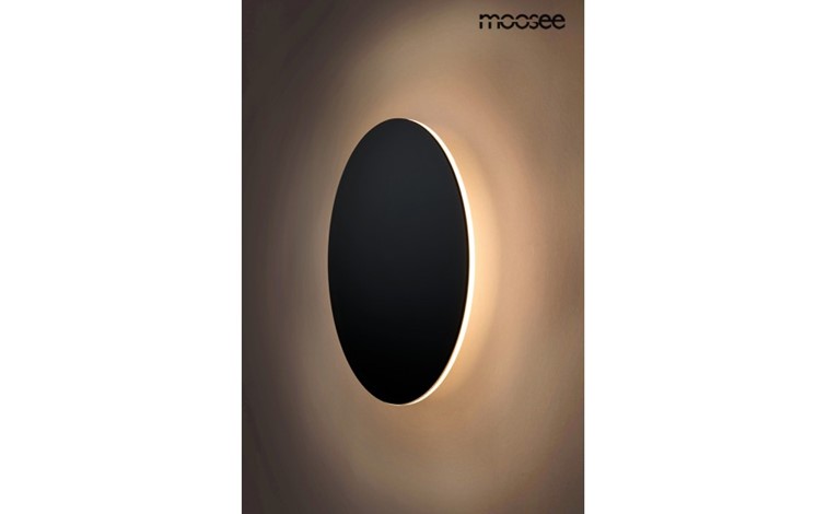 Lampa Ścienna SHADOW SUN 25 Czarny