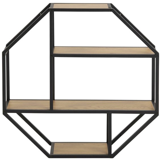 Półka SEAFORD OCTAGON Dąb