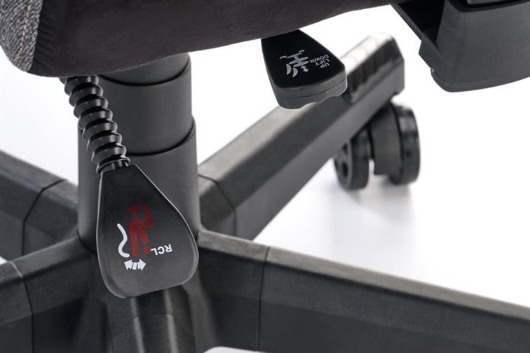 Fotel Gamingowy NITRO 2 Popielaty/Czarny