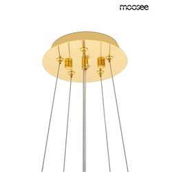 Lampa Wisząca TUBS 10 Złoty
