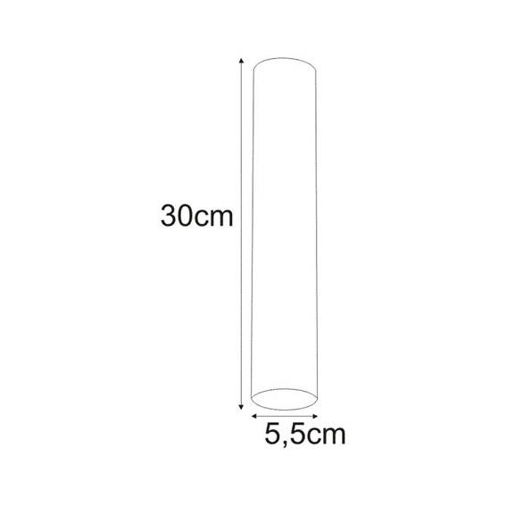 Lampa Sufitowa MILE BLACK K-4406 Czarny