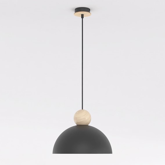 Lampa Wisząca KAKI 1M Czarny