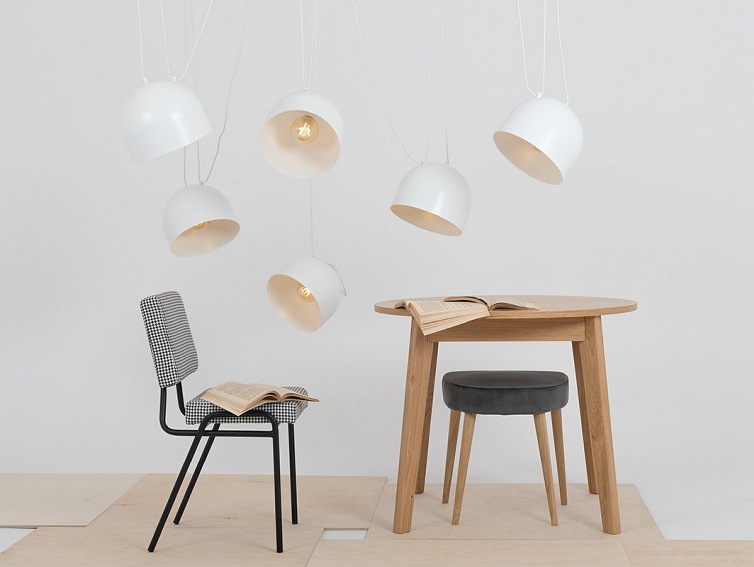 Lampa wisząca POPO L 6 – biały