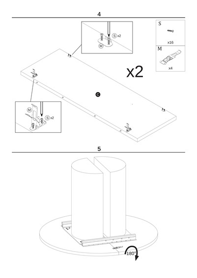 Stół Rozkładany GARIBALDI (120-200)x120 Dąb Naturalny