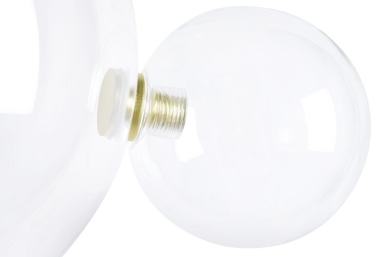 Lampa Ścienna Capri Wall 6 44x46x56 Złoty