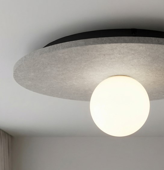 Lampa Sufitowa CALMA 1M Szary