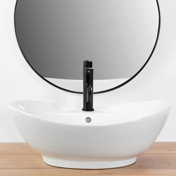 Umywalka Nablatowa CINDY Biały