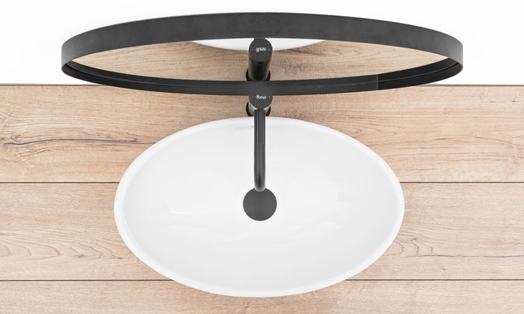 Umywalka Nablatowa PAMELA Biały