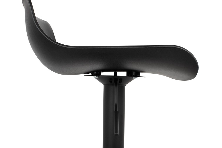 Krzesło Barowe Regulowane SNAP BAR Czarny