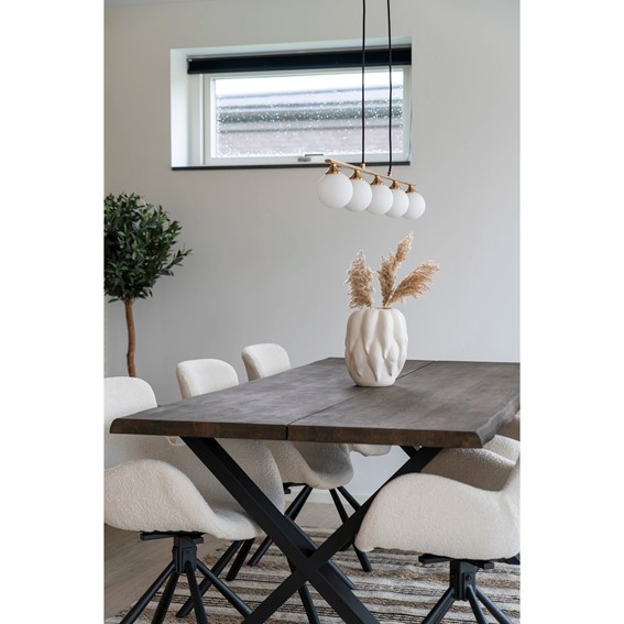 Wazon HOUSE NORDIC 26cm Biały