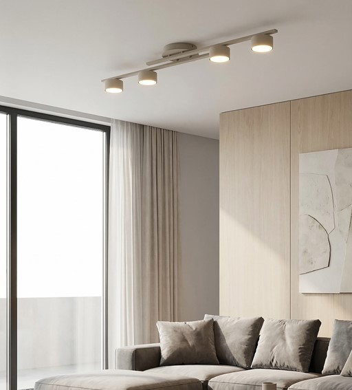 Lampa Sufitowa FRAGMENT 4 Beżowy