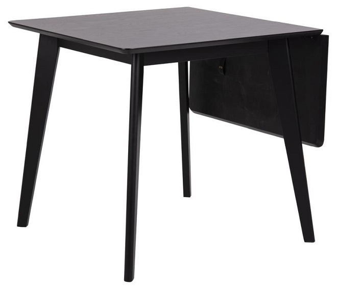 Stół Rozkładany Roxby 80x120 Czarny
