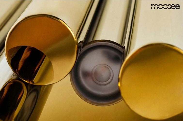 Lampa ścienna ORGANO Złota