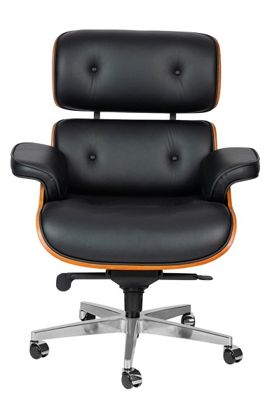 Fotel Biurowy LOUNGE GUBERNATOR Czarny