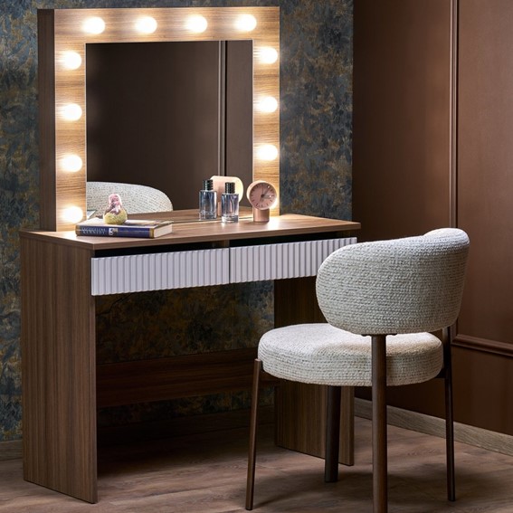 Toaletka HOLLYWOOD 2 Kaszmir/Orzech