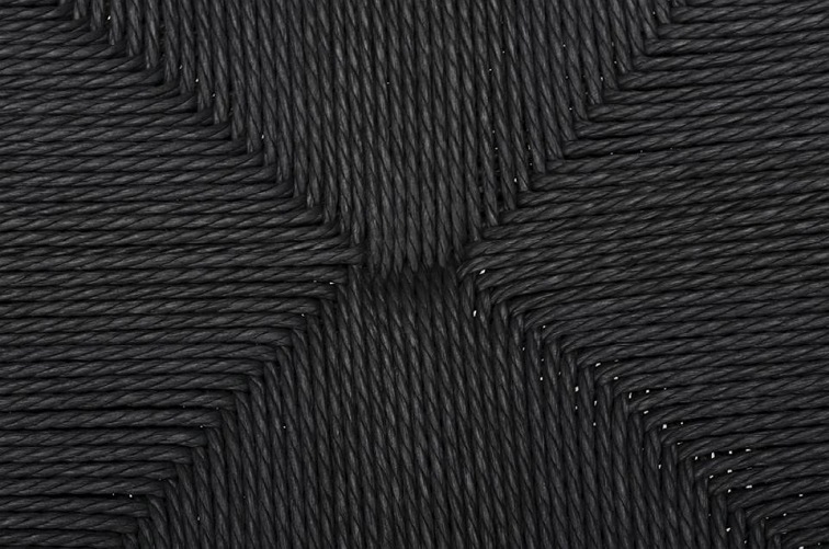 Krzesło WISHBONE Czarne/Czarne