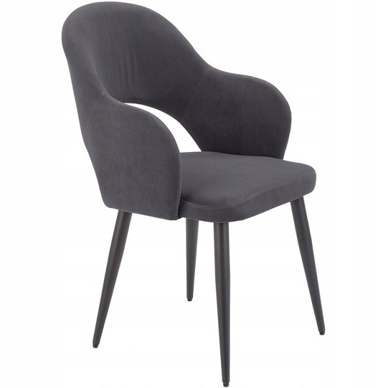 Krzesło K-364 Czarny/Popielaty