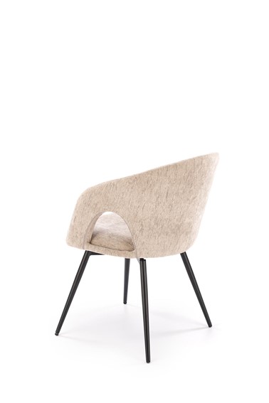 Krzesło K550 Beżowy/Czarny