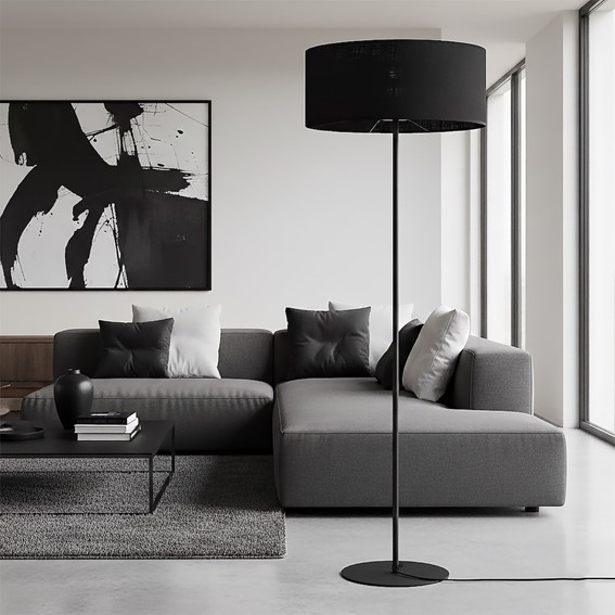 Lampa Podłogowa ECO LP1 Czarny