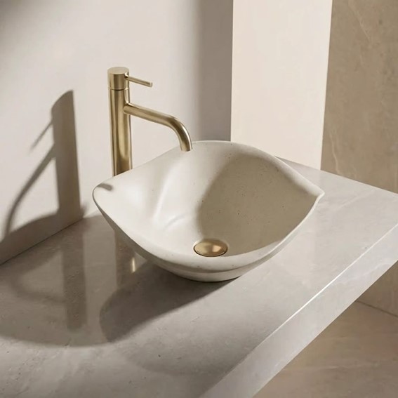 Umywalka Nablatowa HM-35B Beżowy