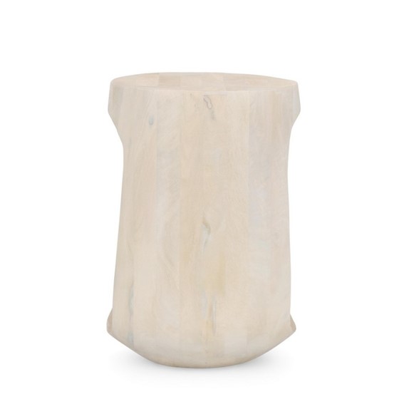 Stolik Kawowy LOPEZ Fi33cm Beżowy