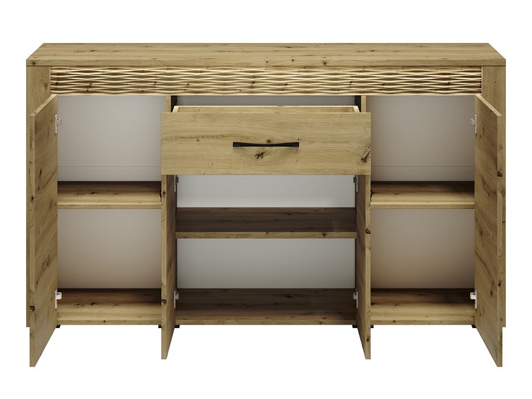 Komoda Artis 08 40x165x94 Dąb Artisan