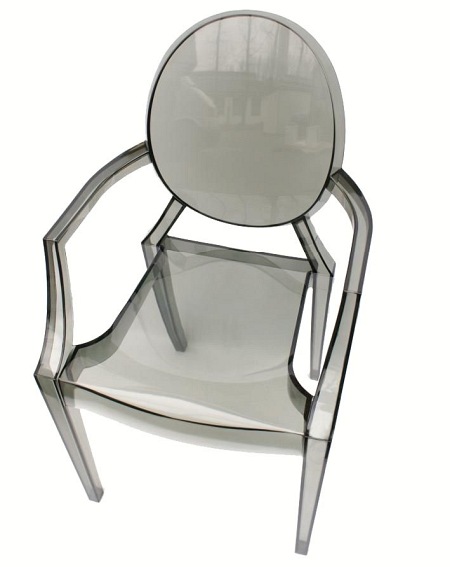 Krzesło LOUIS Dymiony