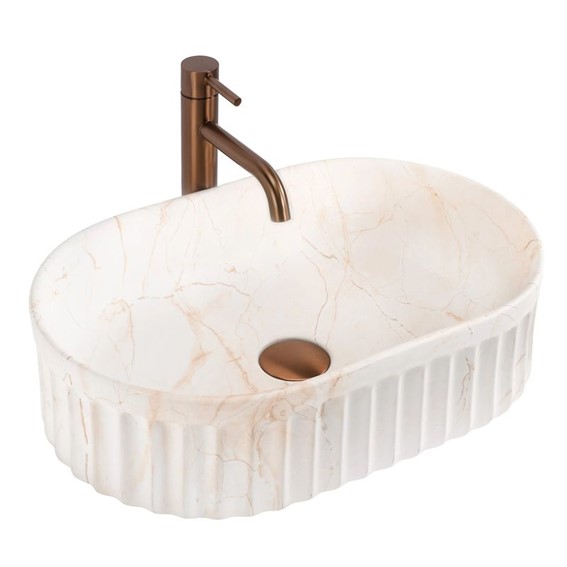 Umywalka Nablatowa GEORGIA Beżowy