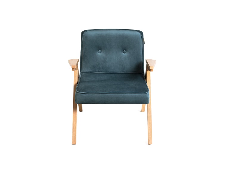 Fotel Vinc 66x69x74 Borówka Amerykańska/Naturalny