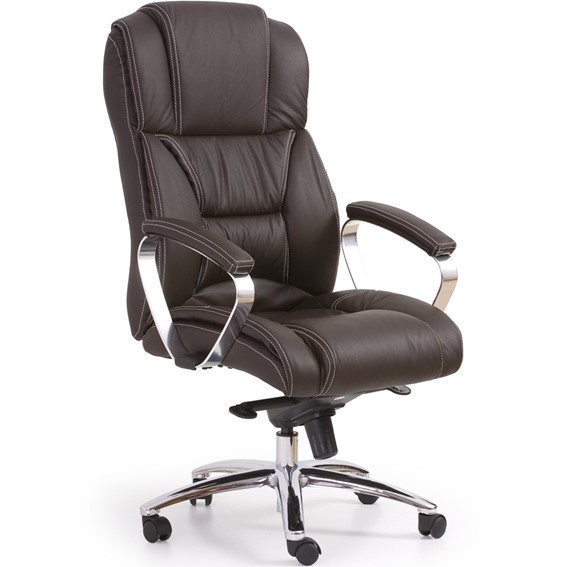 Fotel Gabinetowy FOSTER Ciemny Brąz