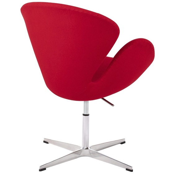 Fotel Regulowany Swan Premium 70x69x78 Czerwony
