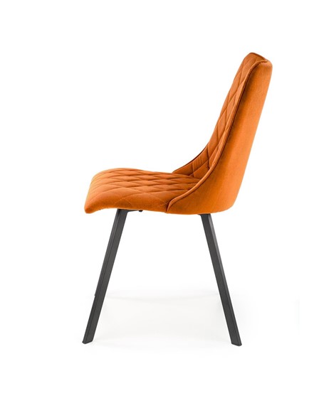 Krzesło K450 Czarny/Cynamonowy